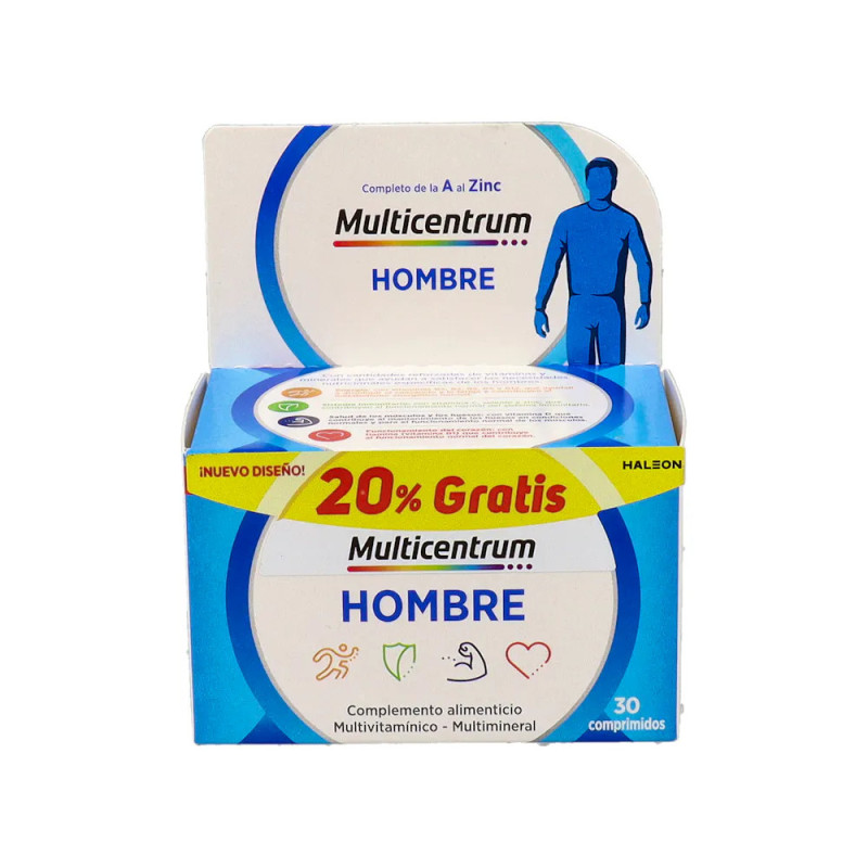 MULTICENTRUM HOMBRE 30 COMP