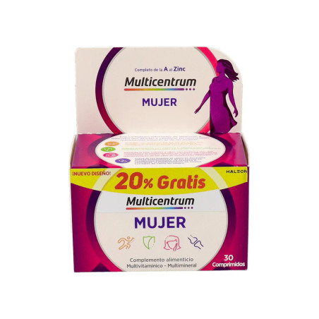 MULTICENTRUM MUJER 30 COMP