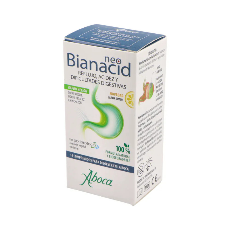 NEOBIANACID 14 COMPRIMIDOS SABOR LIMON