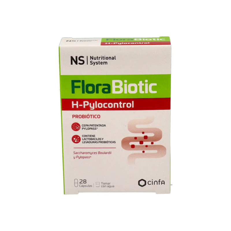 NS FLORABIOTIC HPYLOCONTROL 28 CAPSULAS
