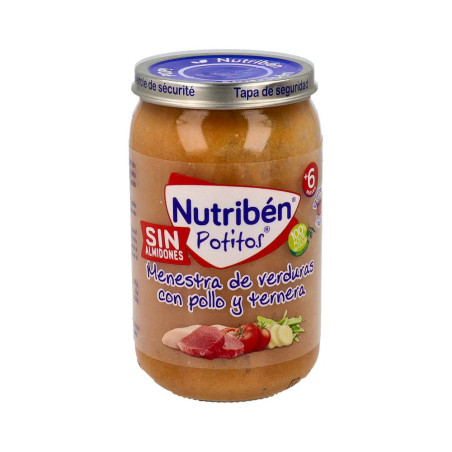 NUTRIBEN RECETAS TRADICIONALES GUISO DE POLLO Y POTITO 235 G