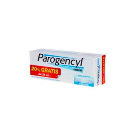 PAROGENCYL CONTROL PASTA DENTAL 125 ML 2 U