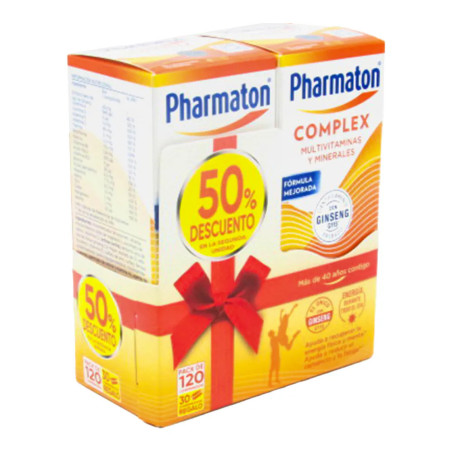 PHARMATON COMPLEX 2 ENVASES 60 COMPRIMIDOS PACK PROMOCIONAL
