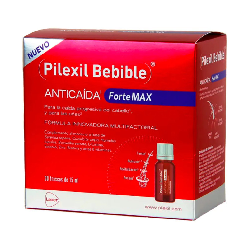 PILEXIL BEBIBLE ANTICAIDA FORTEMAX 30 FRASCOS 15 ML