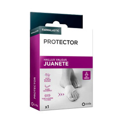 PROTECTOR JUANETE FARMALASTIC 1 UNIDAD TALLA UNICA
