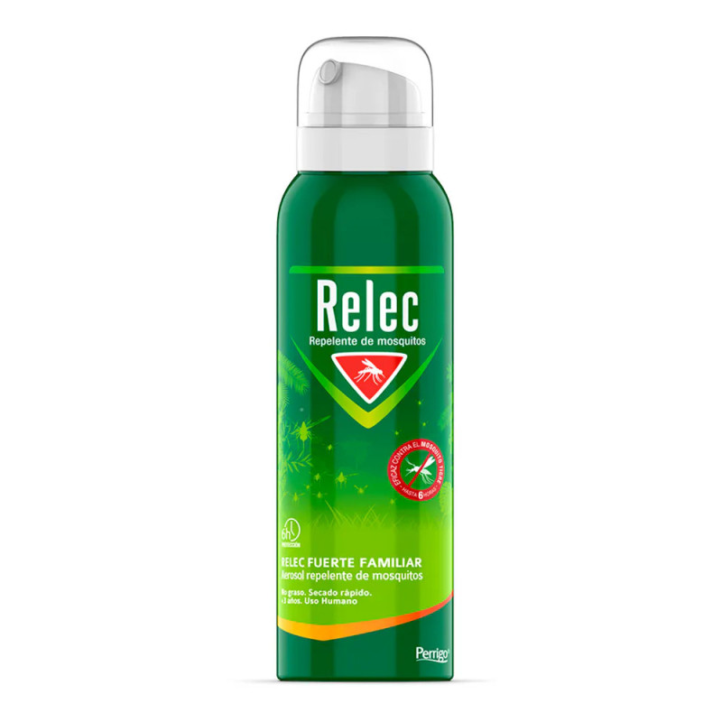 RELEC FUERTE FAMILIAR REPELENTE DE MOSQUITOS DE USO HUMANO 1 ENVASE 125 ML