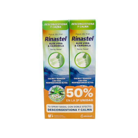 RINASTEL ALOE VERA & CAMOMILA 2 SPRAYS NASALES 125 ML