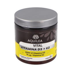 AQUILEA VITALS VITAMINA D3 + K2 90 CAPSULAS