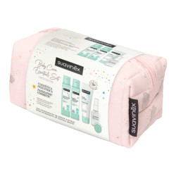 SUAVINEX NECESER DE VIAJE BABY CARE ESSENTIAL SET NIÑA