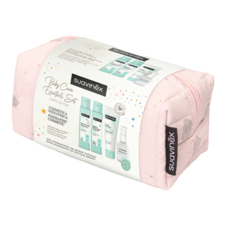 SUAVINEX NECESER DE VIAJE BABY CARE ESSENTIAL SET NIÑA