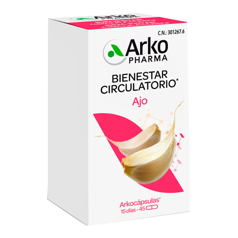 ARKOCAPSULAS AJO 50 CAPS