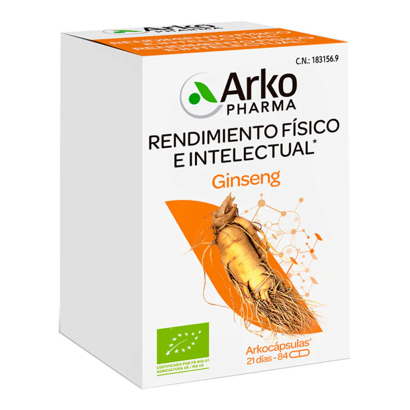 ARKOCAPSULAS GINSENG 84 CAPS