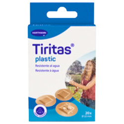 TIRITAS PLASTIC REDONDAS 20 U